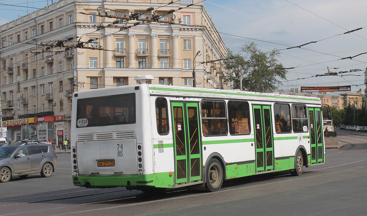 Челябинская область, ЛиАЗ-5256.26 № 018