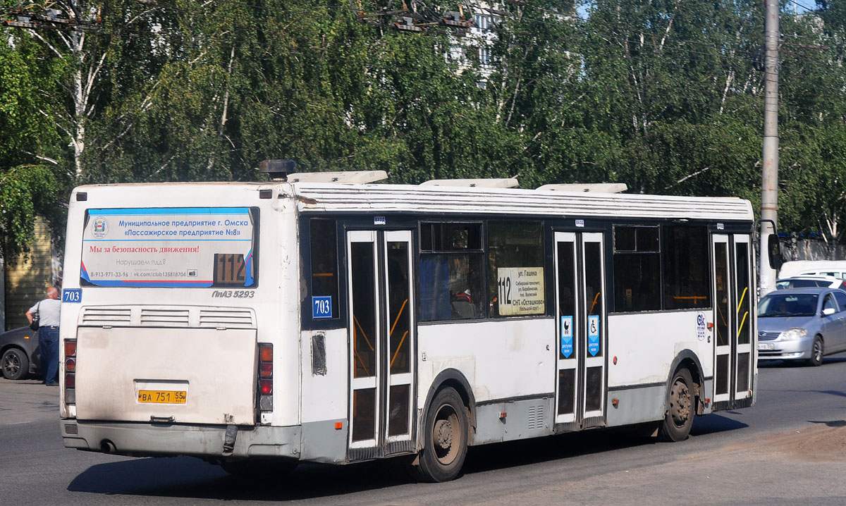 Omsk region, LiAZ-5293.00 Nr. 703 — Foto — Busverkehr