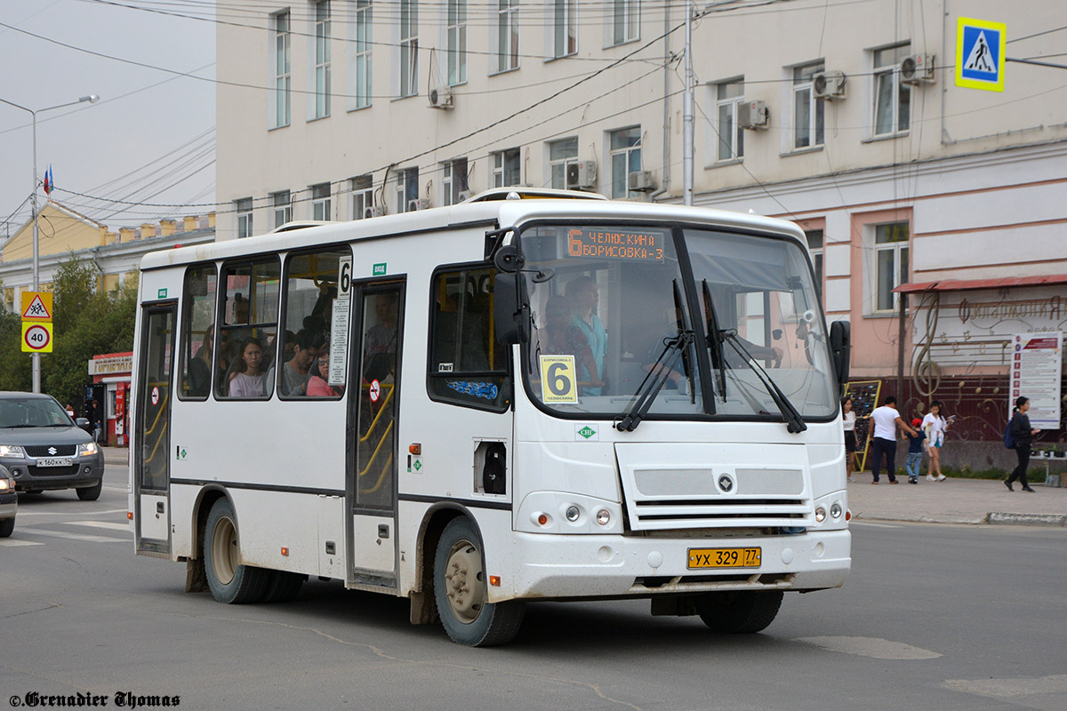 Саха (Якутия), ПАЗ-320302-22 № УХ 329 77