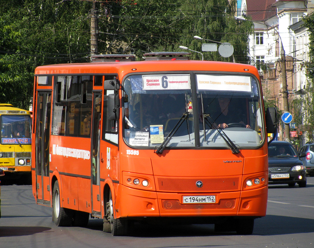 Нижегородская область, ПАЗ-320414-04 "Вектор" № 15595