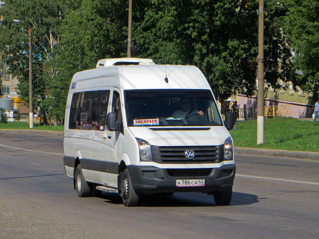 Кировская область, Луидор-223700 (Volkswagen Crafter) № К 786 СА 43