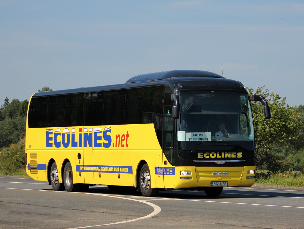 Эстония, MAN R08 Lion's Coach L RHC444 L № 338