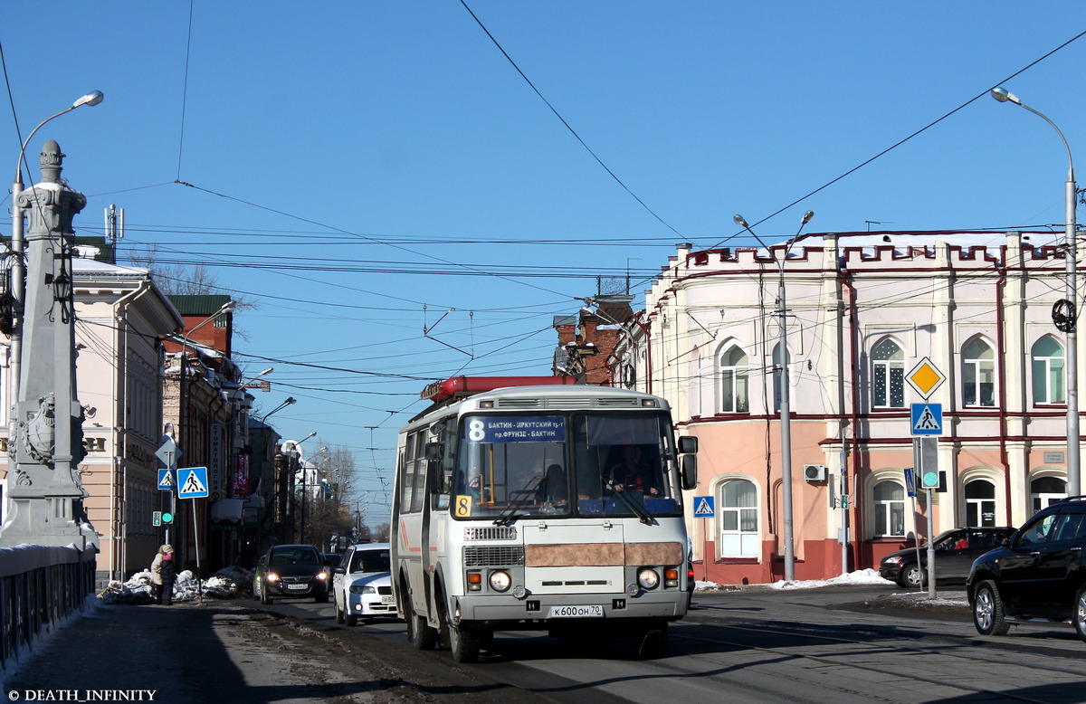 Томская область, ПАЗ-32054 № К 600 ОН 70