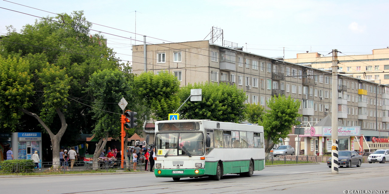 Region Krasnojarsk, MAN 791 SL202 Nr. Е 122 ЕХ 124