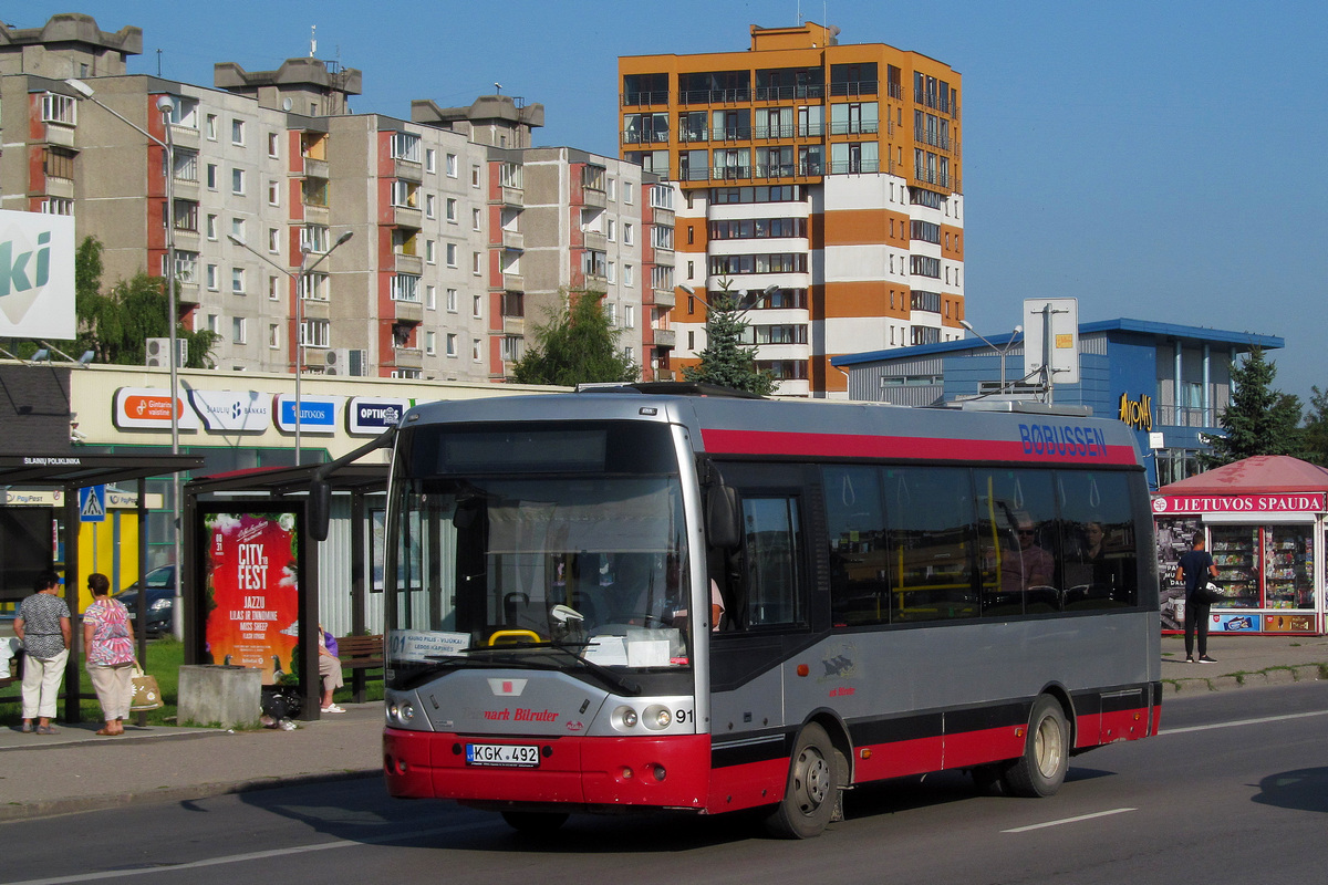 Литва, Ikarus EAG E91.54 № KGK 492