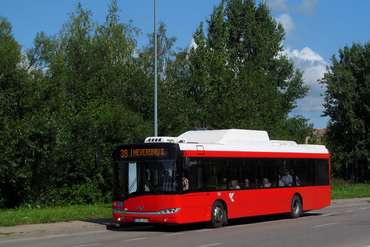 Литва, Solaris Urbino III 12 CNG № 774