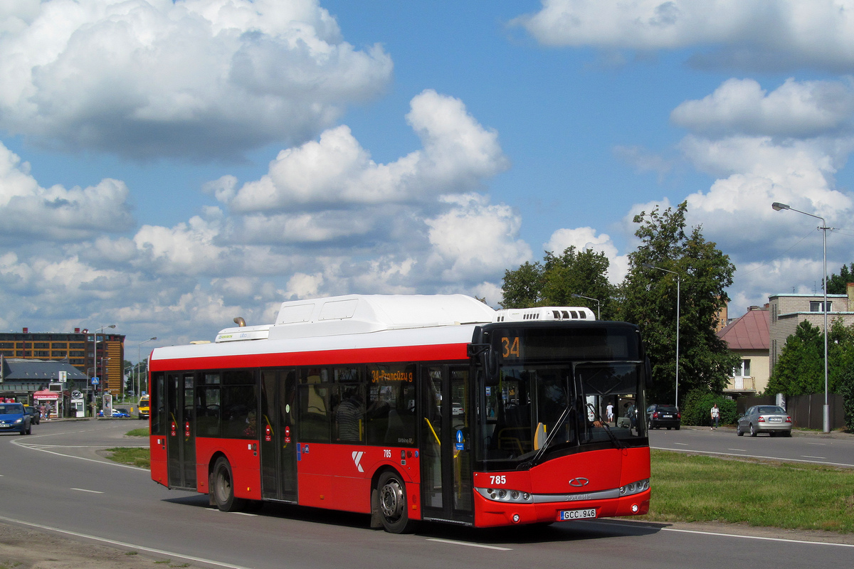 Литва, Solaris Urbino III 12 CNG № 785