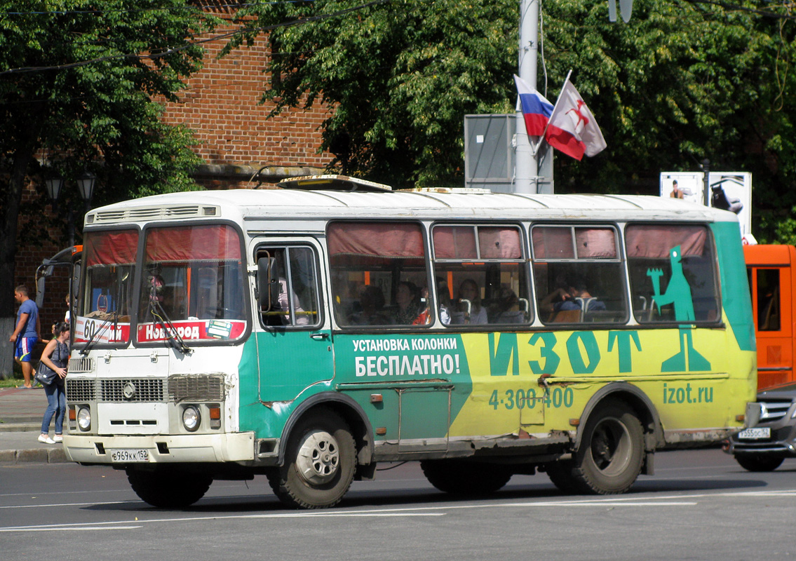 Нижегородская область, ПАЗ-32054 № В 969 КК 152