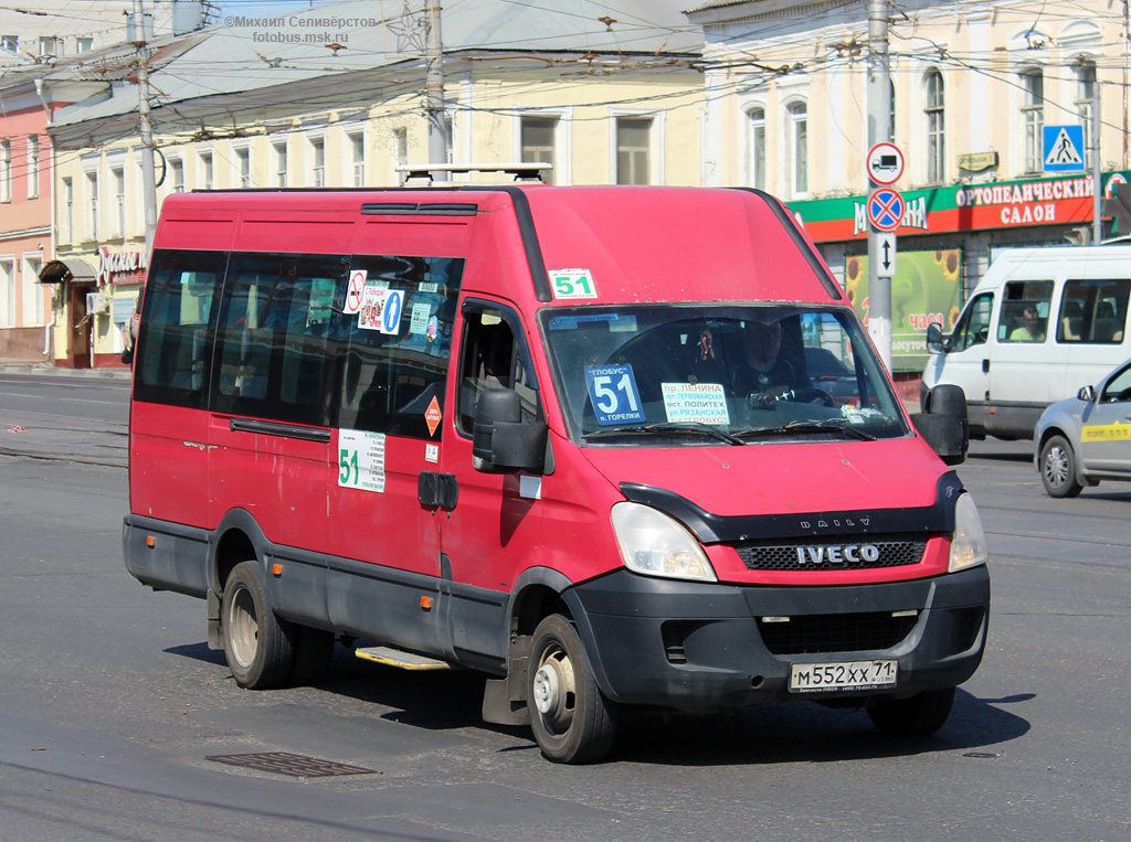 Тульская область, IVECO Daily 50C15V № М 552 ХХ 71