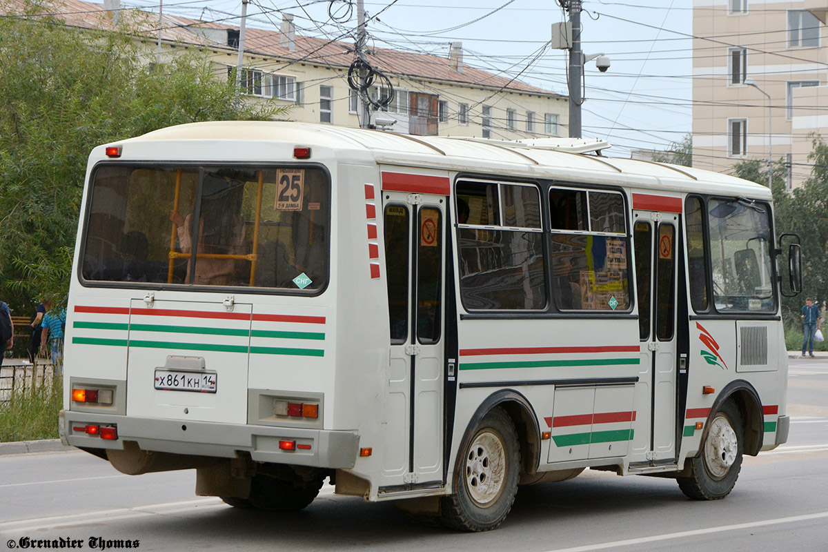 Саха (Якутия), ПАЗ-32054 № Х 861 КН 14