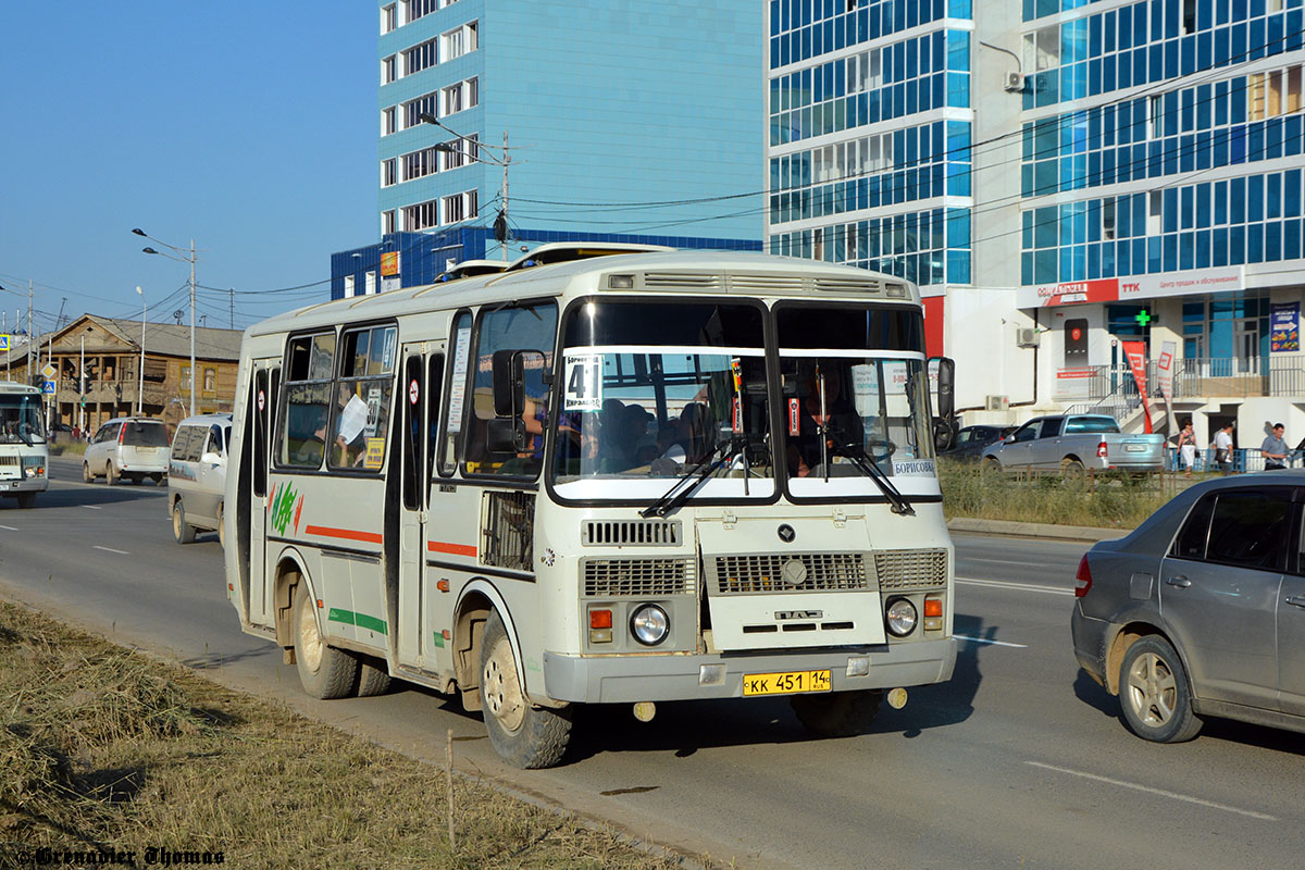 Саха (Якутия), ПАЗ-32054 № КК 451 14