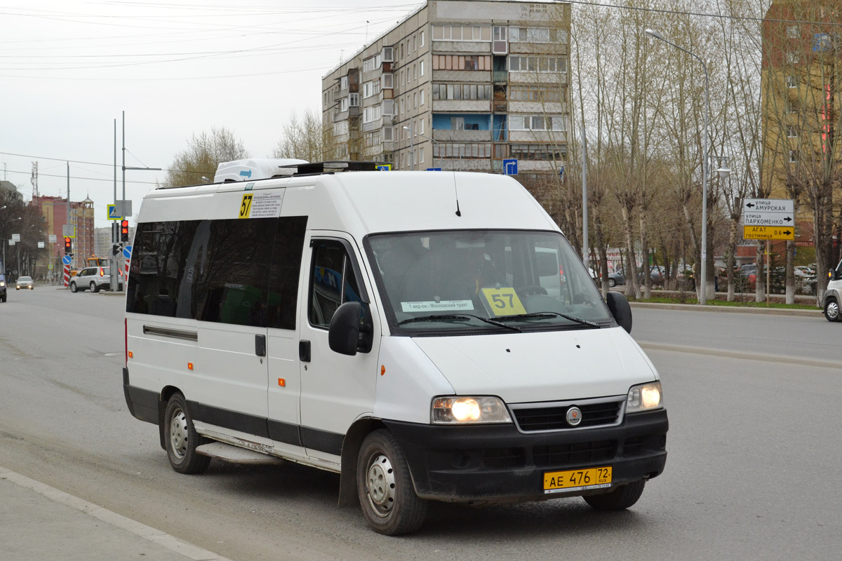 Тюменская область, FIAT Ducato 244 CSMMC-RLL, -RTL № АЕ 476 72