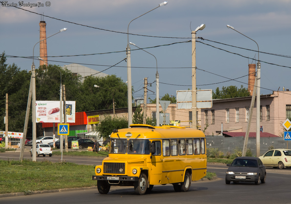 Челябинская область, КАвЗ-39765-023 (397653) (2005-2007) № А 916 ВН 174