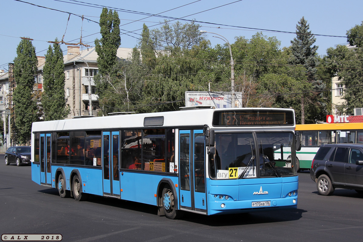 Воронежская область, МАЗ-107.466 № Р 173 АВ 136