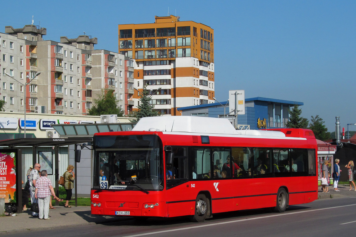 Литва, Volvo 7700 CNG № 542