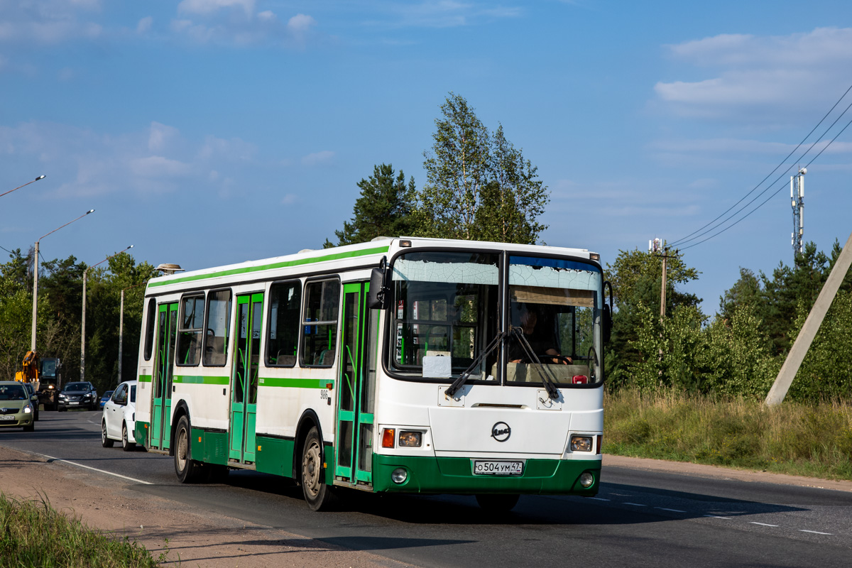 Ленинградская область, ЛиАЗ-5256.26 № О 504 УМ 47