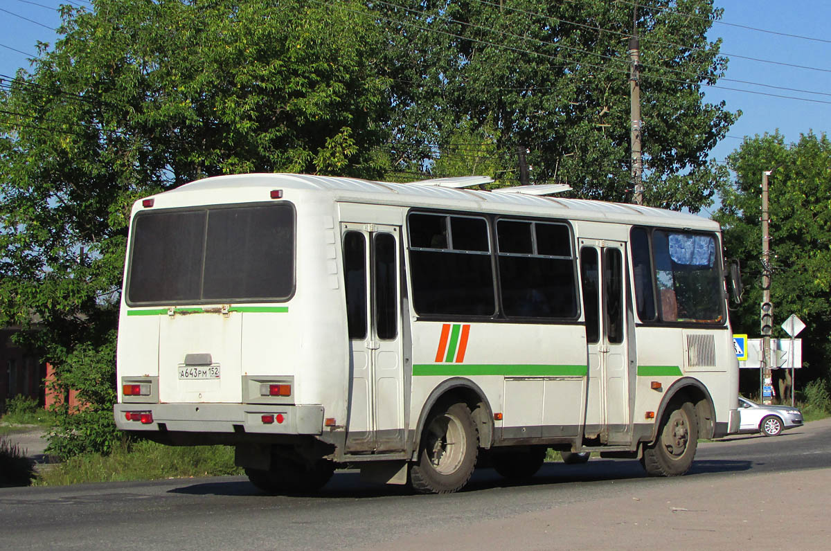 Нижегородская область, ПАЗ-32054 № А 643 РМ 152