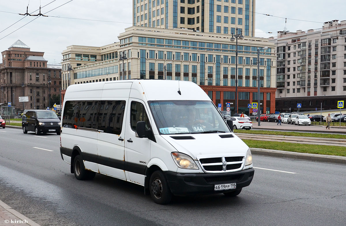 Ленинградская область, Dodge Sprinter № А 619 РР 198 — Фото — Автобусный  транспорт