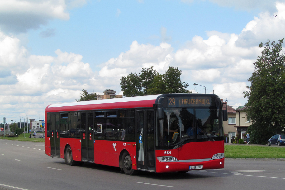 Литва, Solaris Urbino II 12 № 634