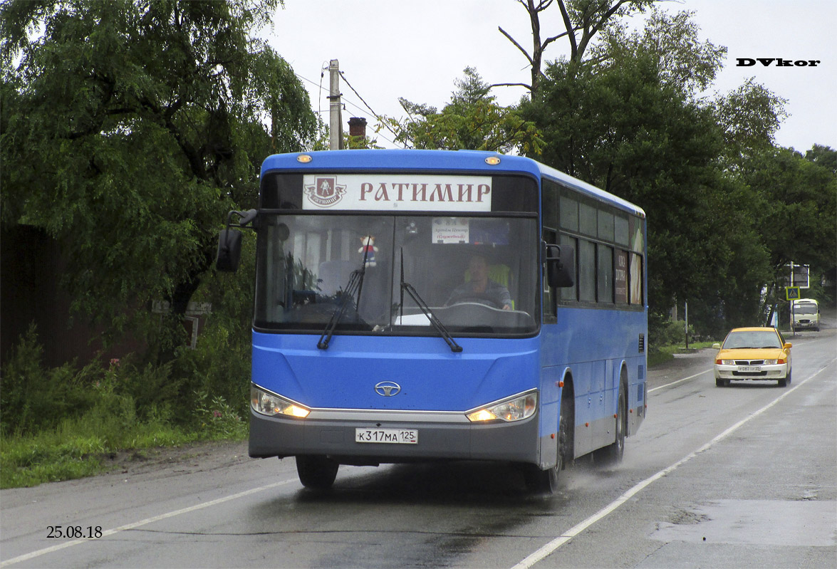 Приморский край, Daewoo New BS106 № К 317 МА 125