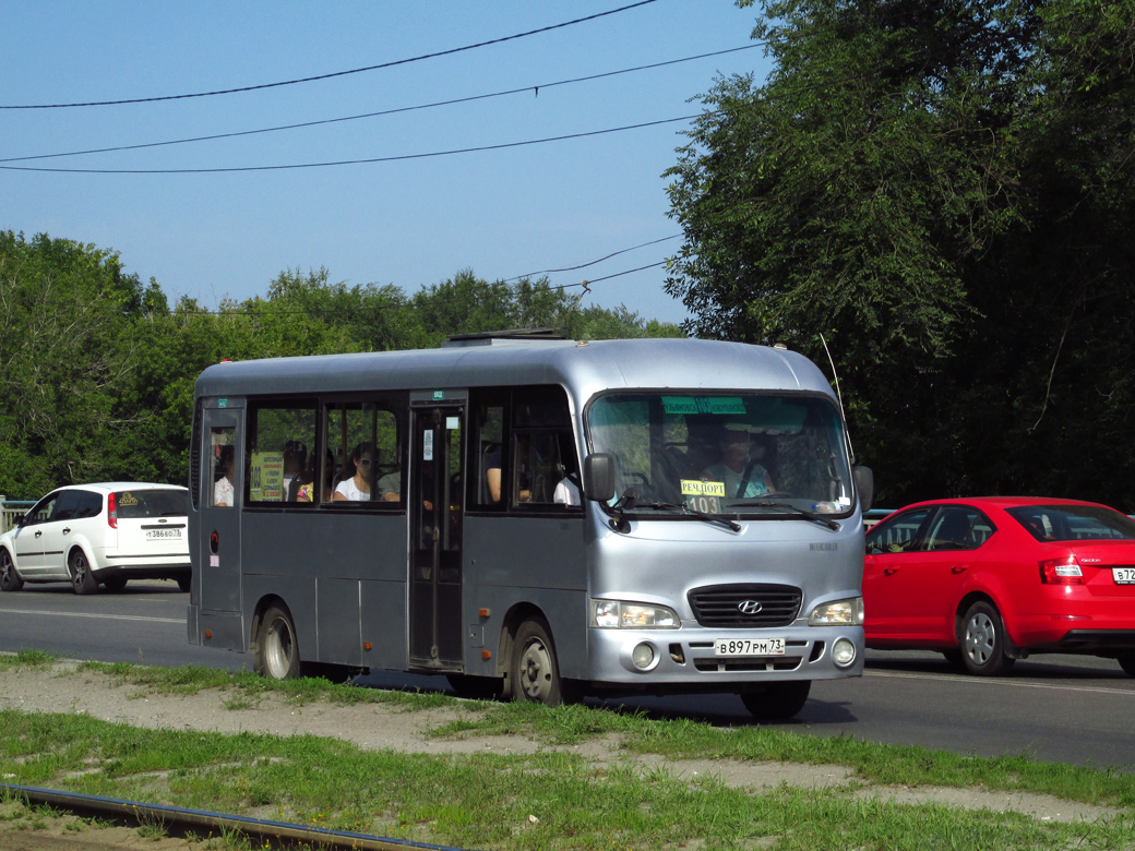 Ульяновская область, Hyundai County LWB (группа ТагАЗ) № В 897 РМ 73