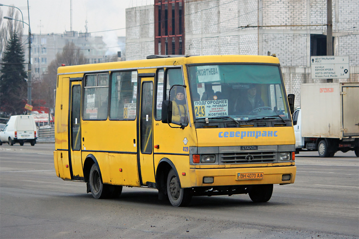 Днепропетровская область, БАЗ-А079.45 "Подснежник" № 4129