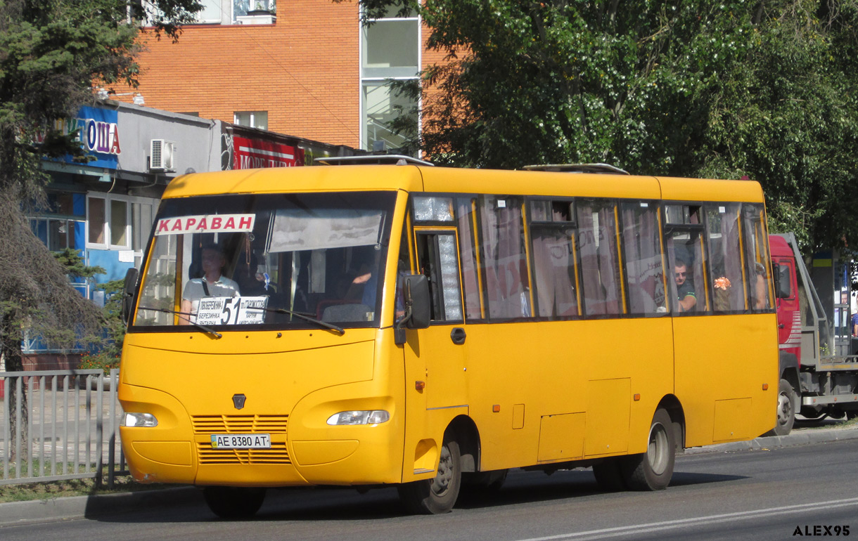 Dnepropetrovsk region, Ruta 41 Nr. AE 8380 AT