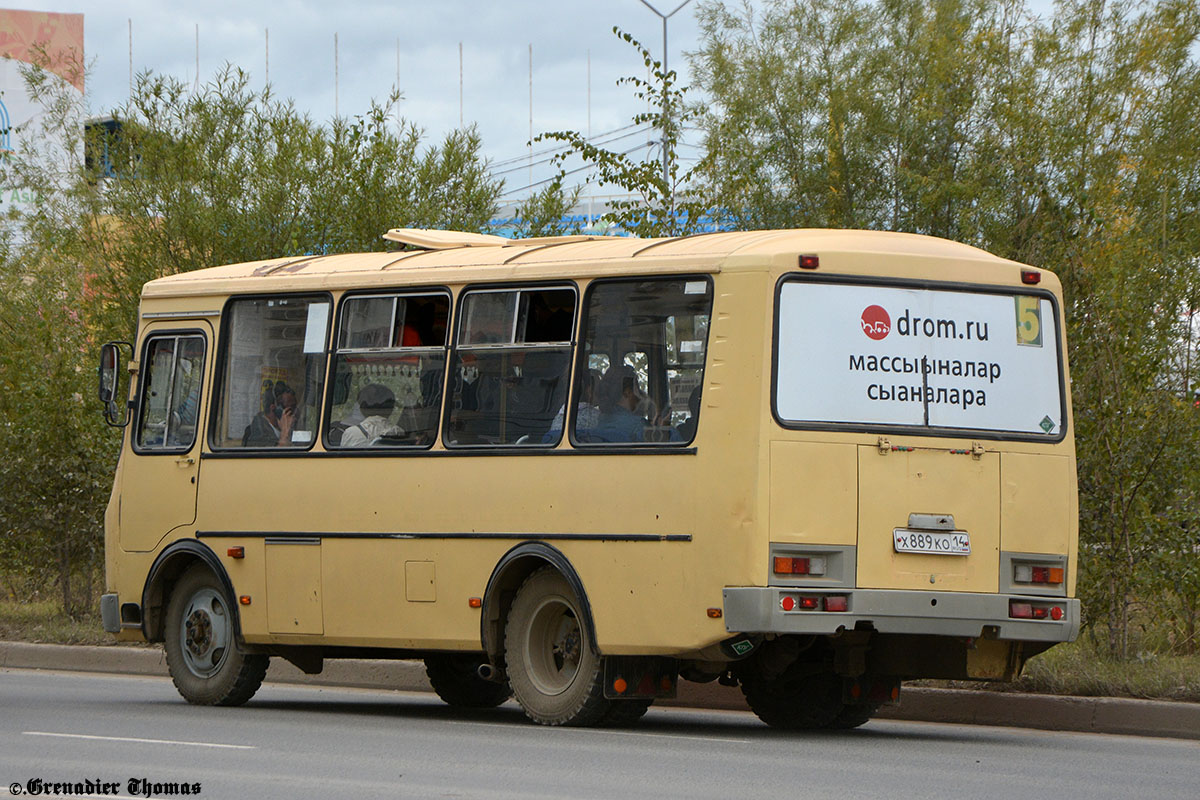 Саха (Якутия), ПАЗ-32054 № Х 889 КО 14