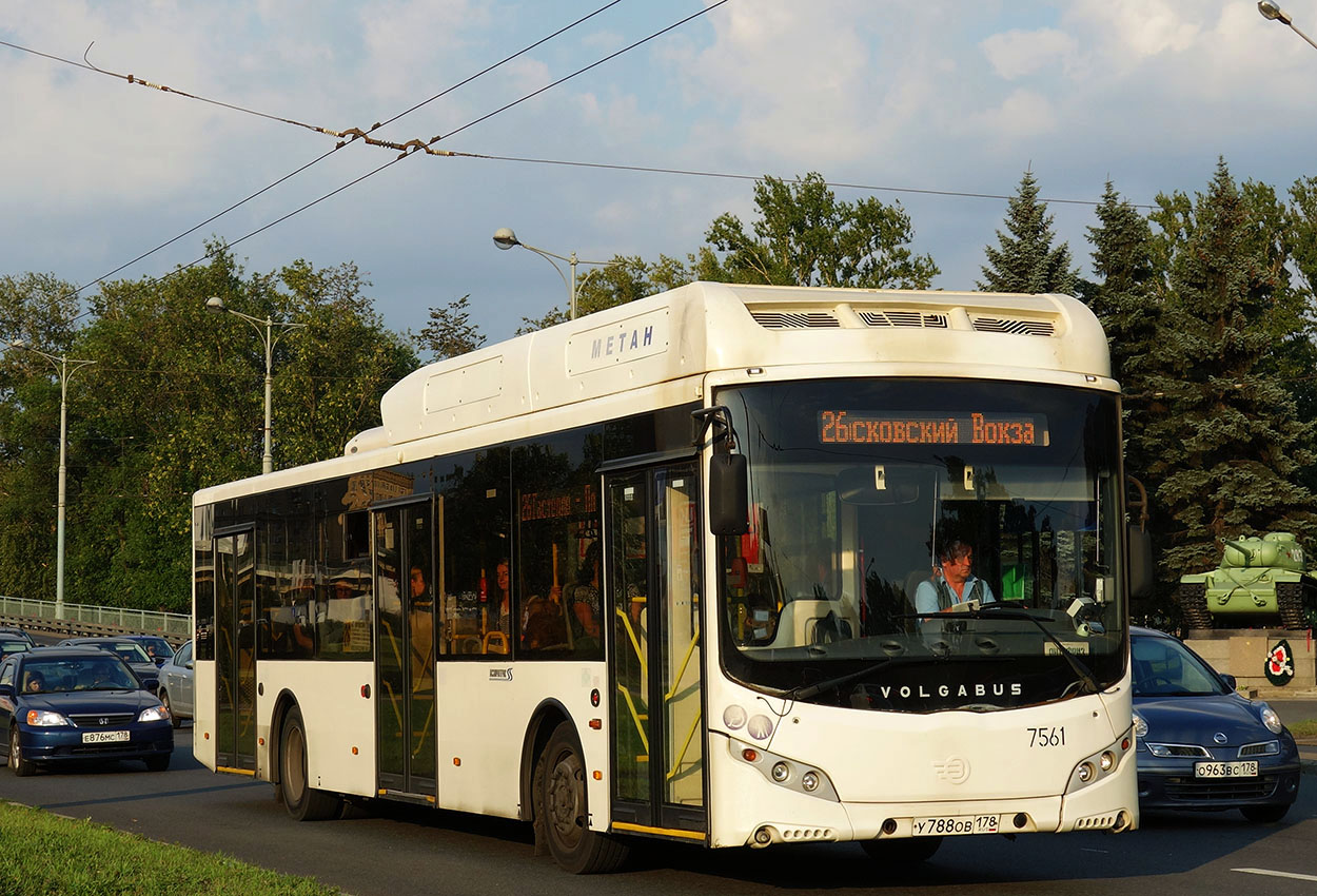 Санкт-Петербург, Volgabus-5270.G2 (CNG) № 7561