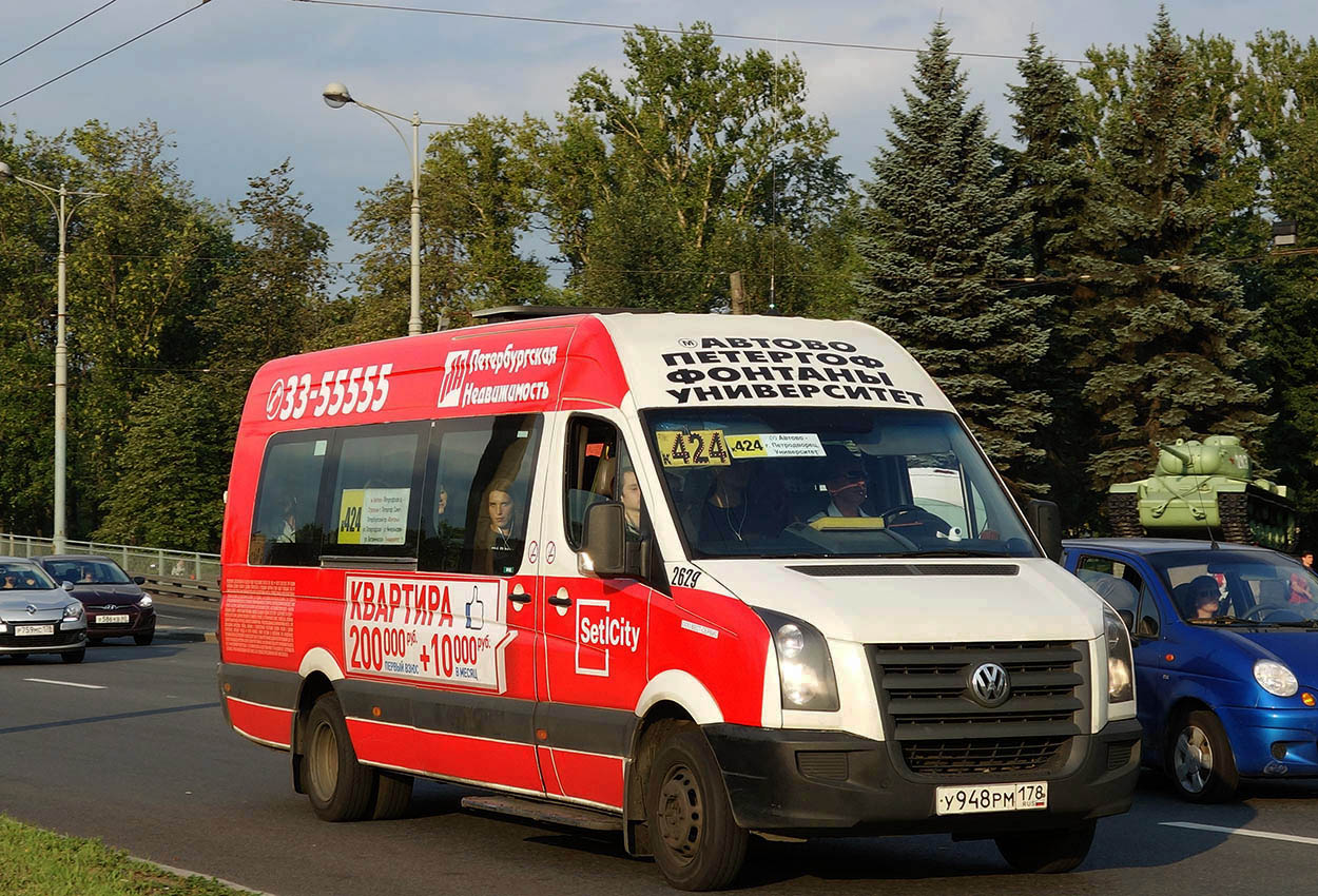 Санкт-Петербург, Луидор-2233 (Volkswagen Crafter) № 2629