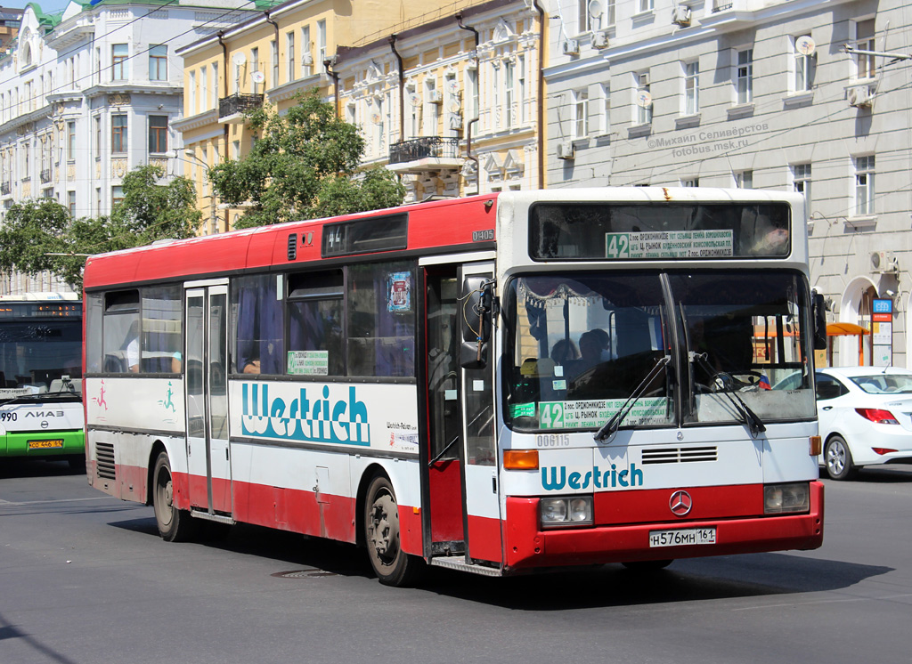 Ростовская область, Mercedes-Benz O405 № 006115