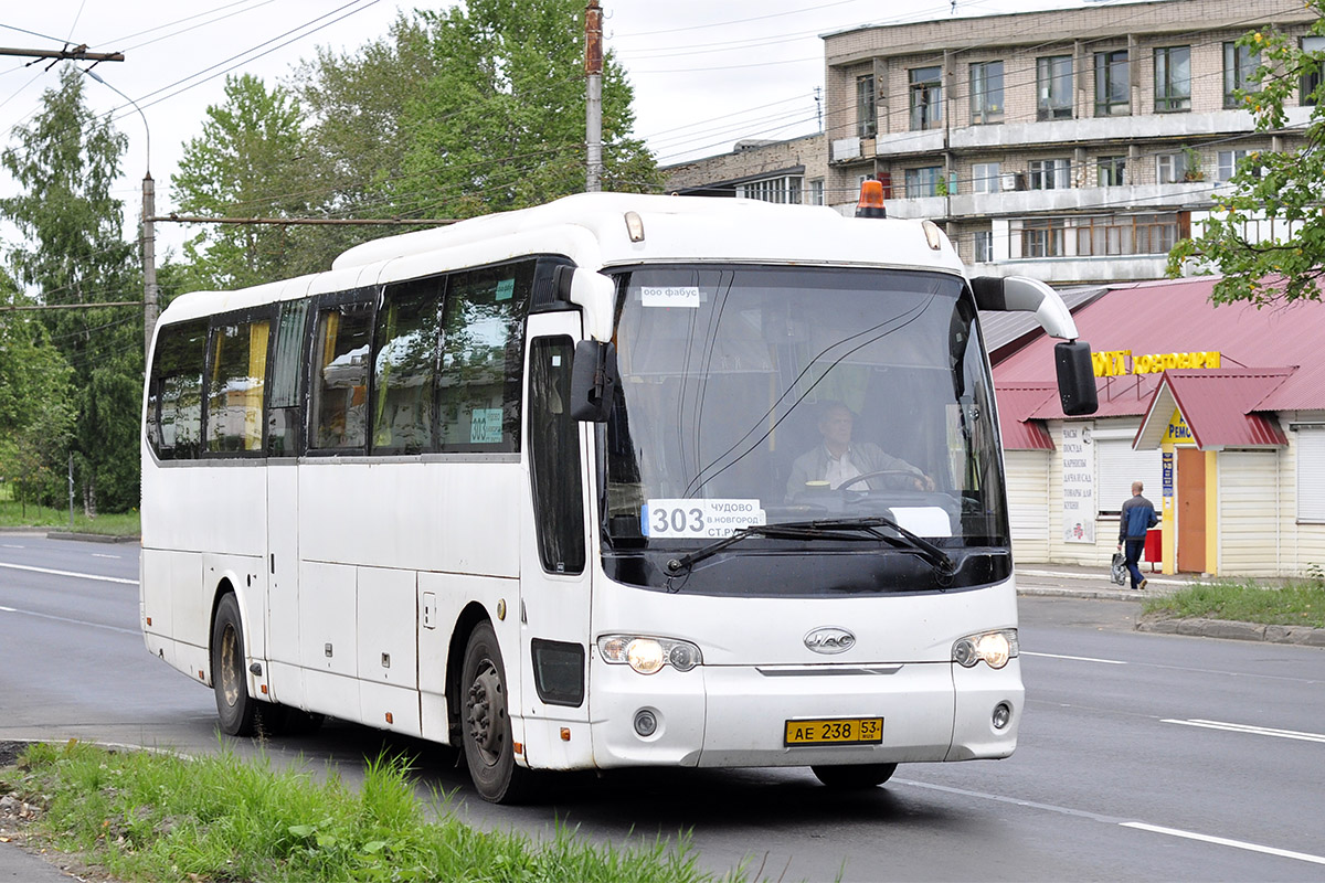 Новгородская область, JAC HK6120 № 298