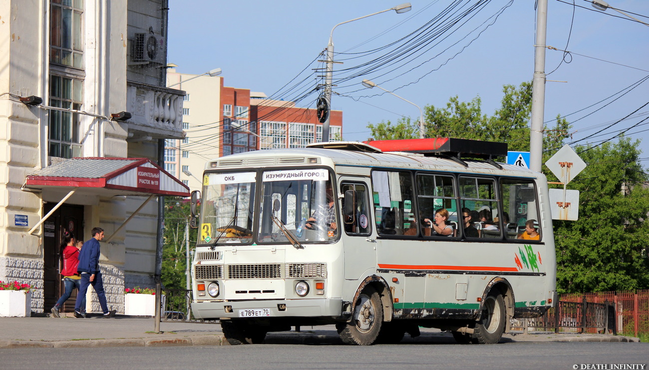 Томская область, ПАЗ-32054 № Е 789 ЕТ 70