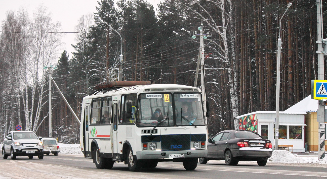 Tomsk region, PAZ-32054 # О 873 ХС 70