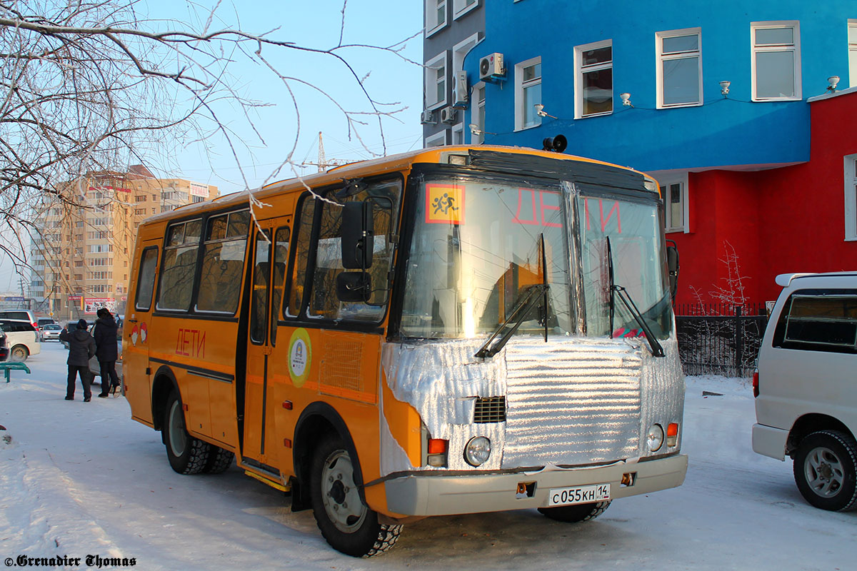 Саха (Якутия), ПАЗ-32053-70 № С 055 КН 14