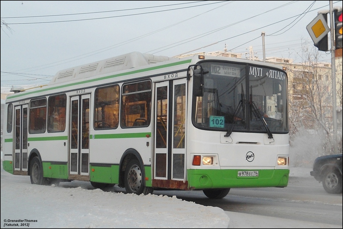 Саха (Якутия), ЛиАЗ-5256.57 № В 978 ЕС 14