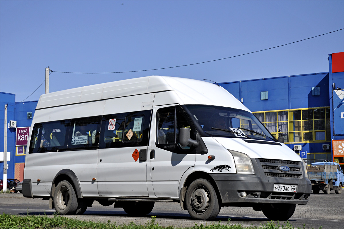 Кемеровская область - Кузбасс, ПАЗ-3030 (Ford Transit) № М 770 АС 142