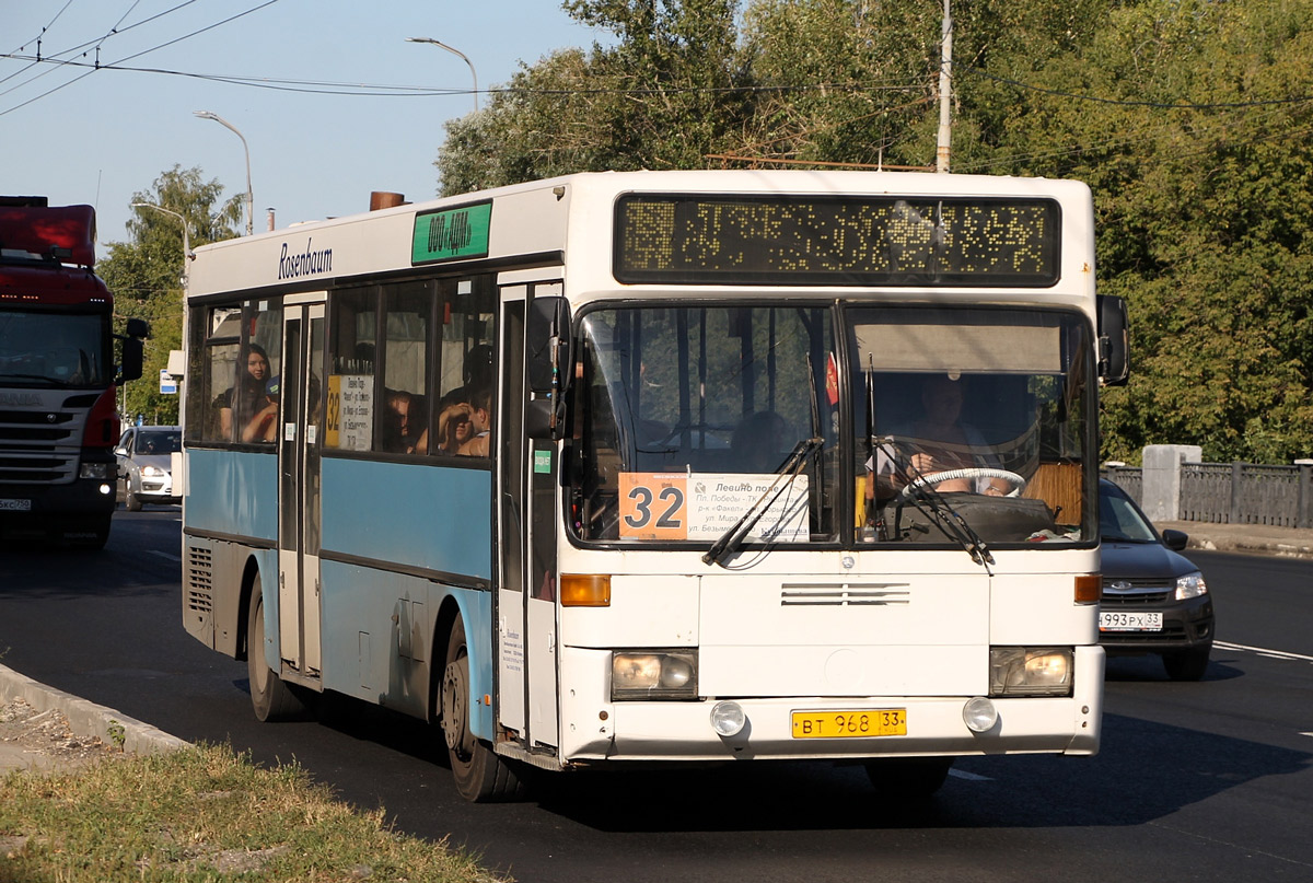 Владимирская область, Mercedes-Benz O405 № ВТ 968 33