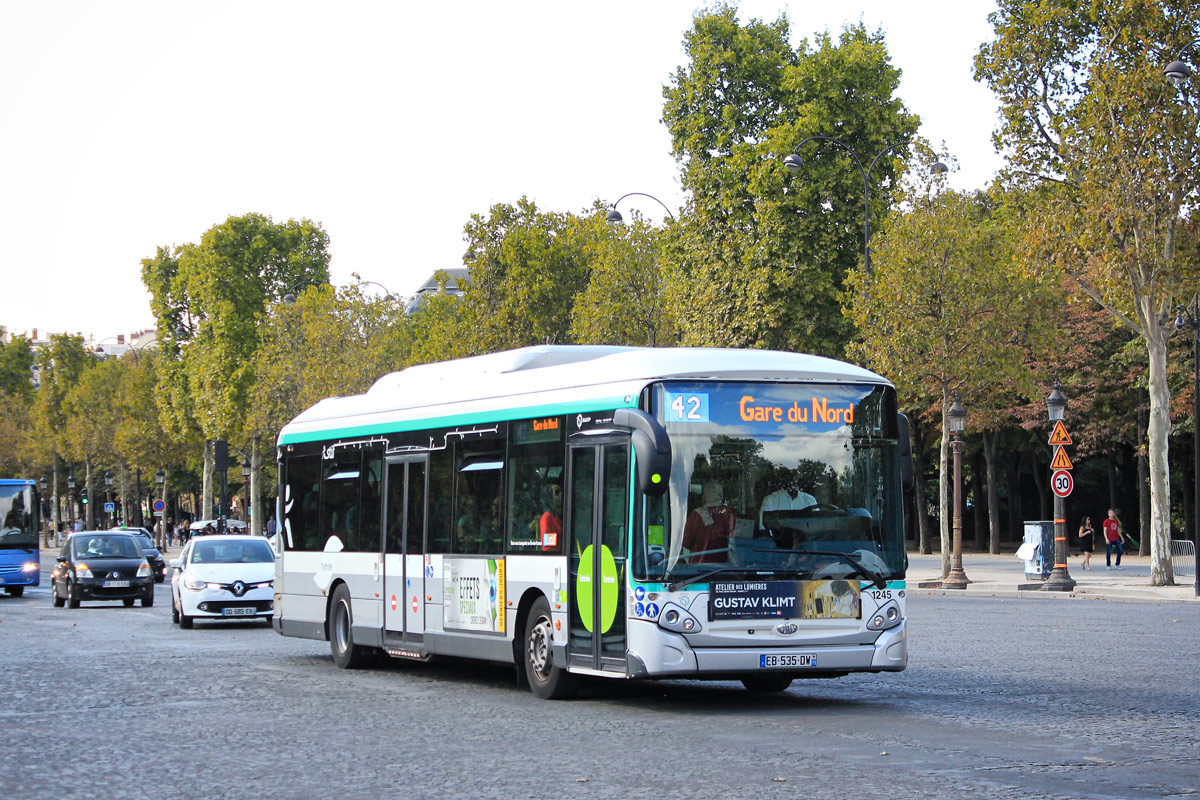 Francja, Heuliez GX337 Hybrid Nr 1245
