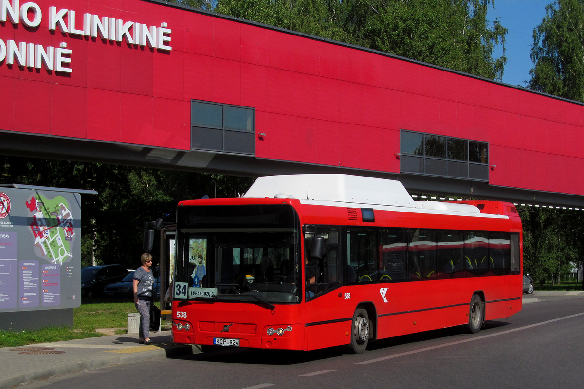 Литва, Volvo 7700 CNG № 538