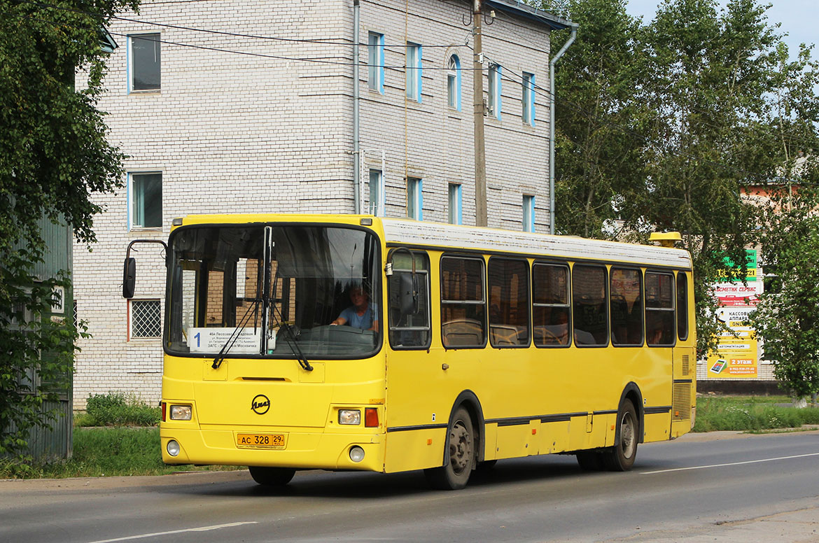 Архангельская область, ЛиАЗ-5256.35 № АС 328 29