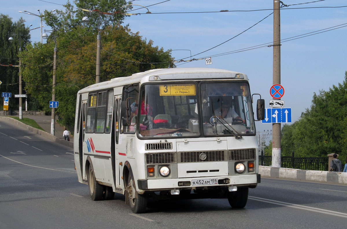 Пермский край, ПАЗ-4234-05 № К 452 АМ 159