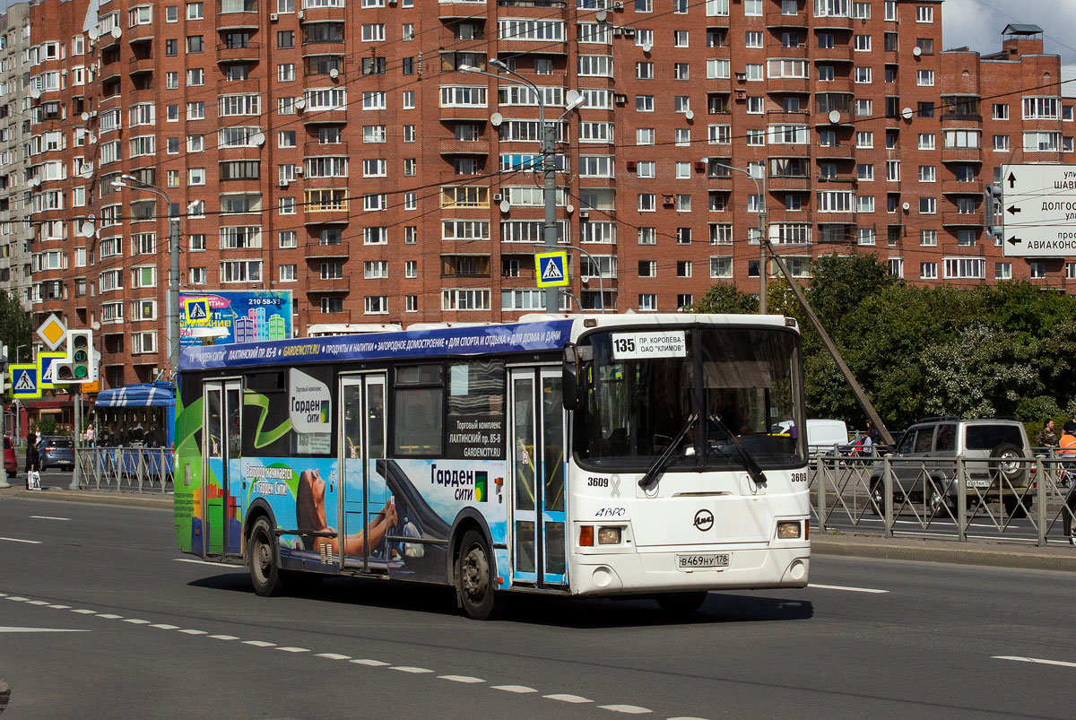 Санкт-Петербург, ЛиАЗ-5293.53 № 3609