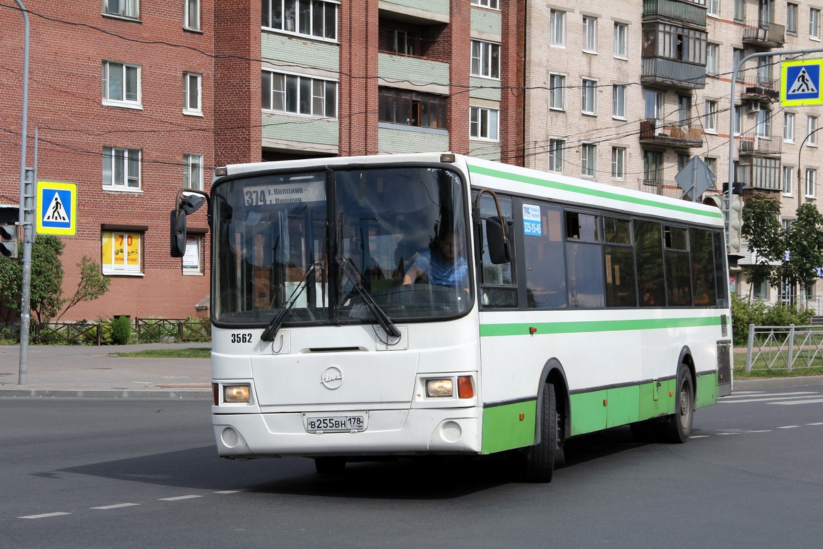 Санкт-Петербург, ЛиАЗ-5293.53 № 3562