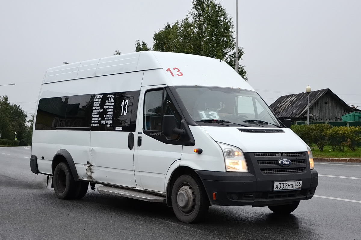 Ханты-Мансийский АО, Имя-М-3006 (Z9S) (Ford Transit) № А 332 МВ 186 — Фото  — Автобусный транспорт