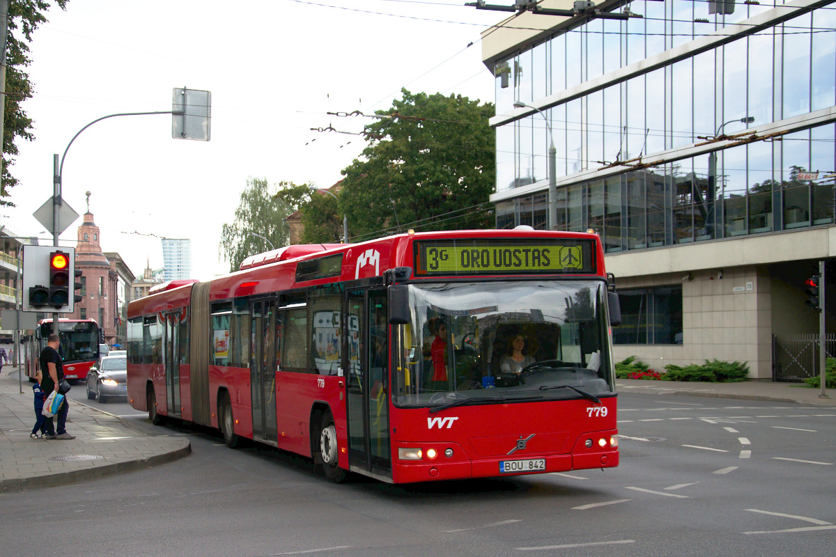 Литва, Volvo 7700A № 779