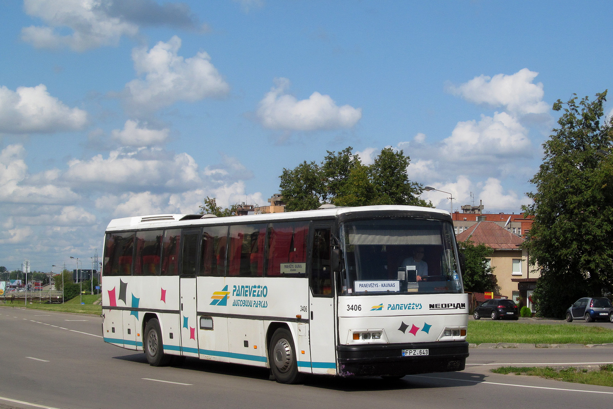 Литва, Neoplan N316K Transliner № 3406