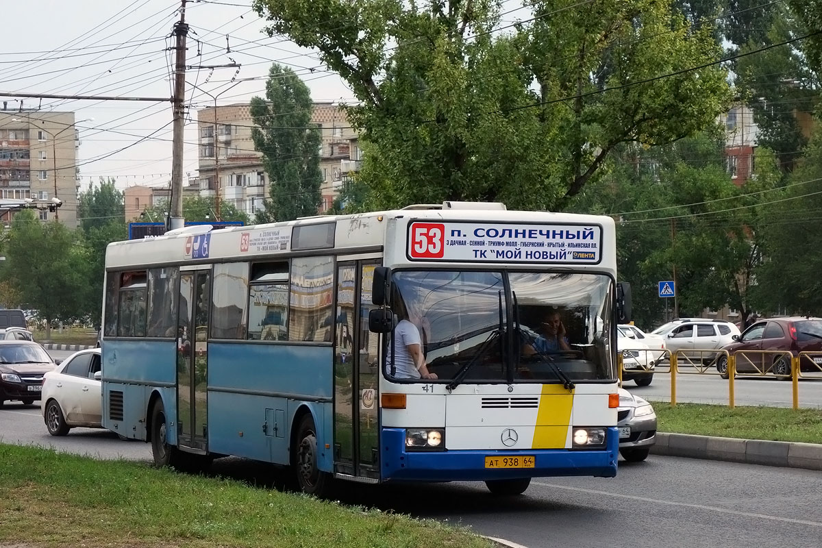 Саратовская область, Mercedes-Benz O405 № АТ 938 64