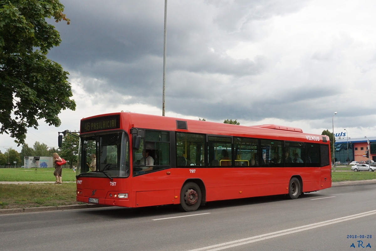 Lithuania, Volvo 7700 # 787