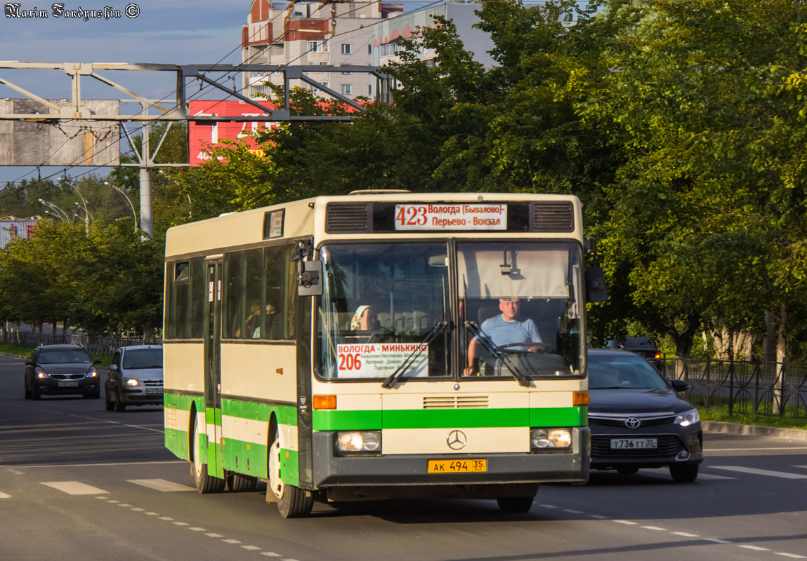 Вологодская область, Mercedes-Benz O407 № АК 494 35